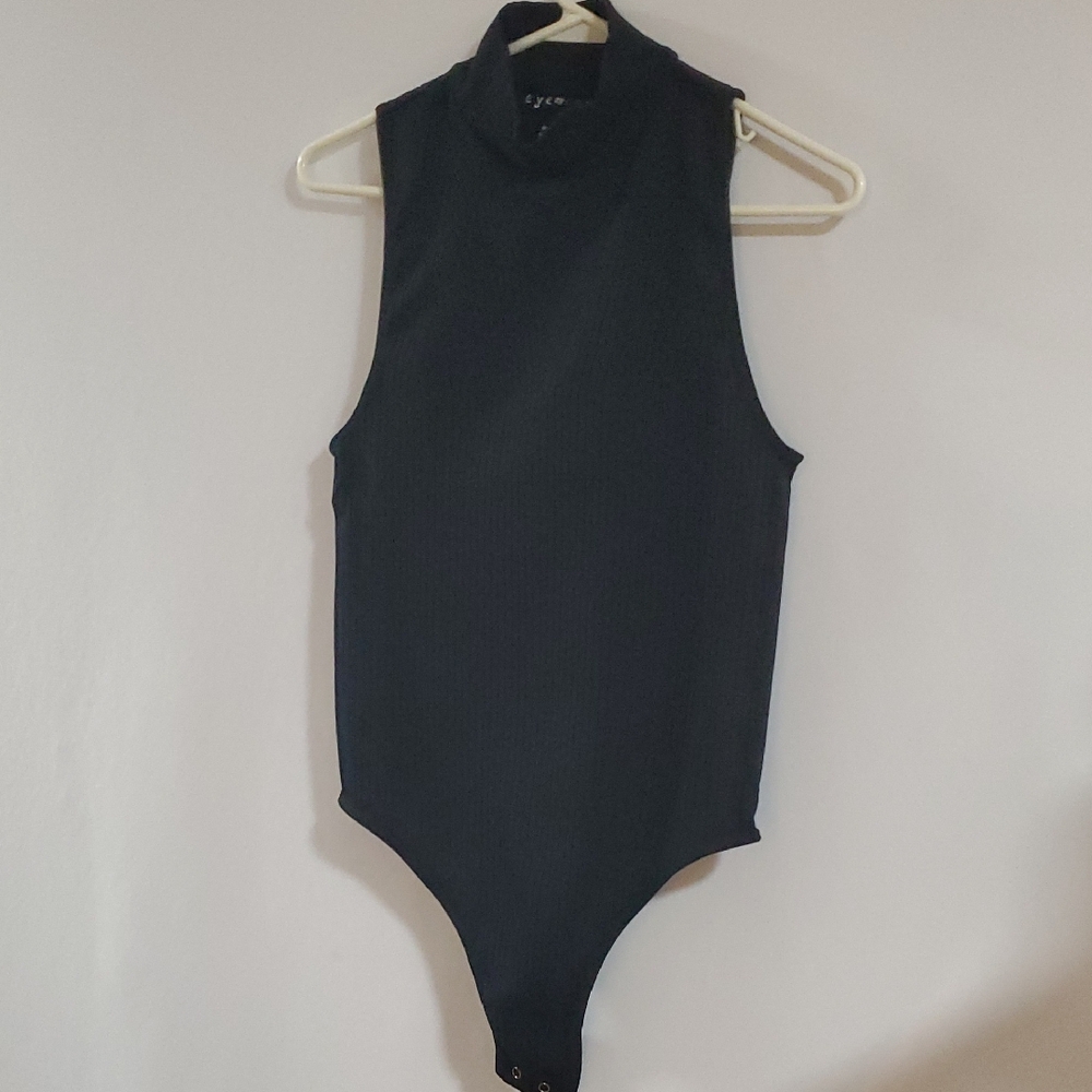 Eye Candy Black Sleeveless Bodysuit Size 1x / 2x